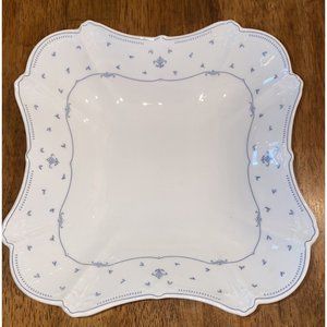 Tirschenreuth Baronesse Fleur De Lis 8” Vegetable Serving Bowl Scalloped EUC